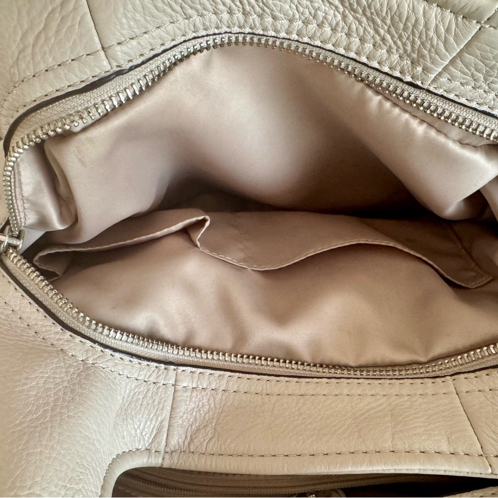 π Coach Madison Hobo Bag β Cream Pebbled Leather - Picture 10 of 11